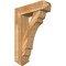 Ekena Millwork Olympic Arts and Crafts Rough Sawn Bracket w/ Offset Brace, Western Red Cedar, 8"W x 28"D x 40"H BKT0806X28X40OLY03RWR - alternate 1